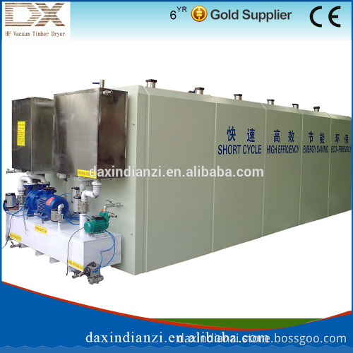 Square shape High frequency vacuum wood dryer with Leading Technical
